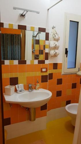 Ett badrum på Casa Del Sole