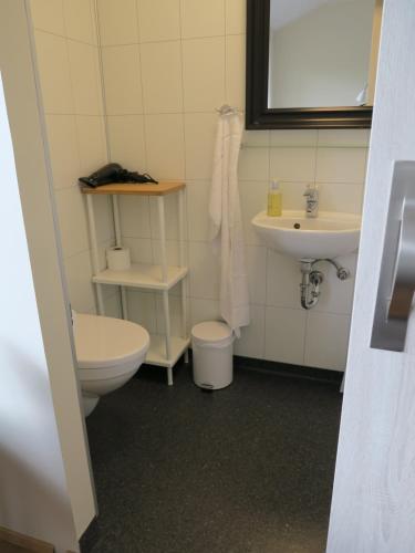 Un baño de Dilksnes Guesthouse
