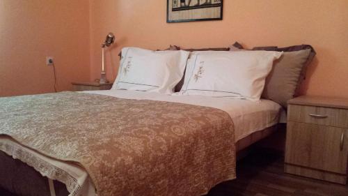Ένα ή περισσότερα κρεβάτια σε δωμάτιο στο Sole Apartments