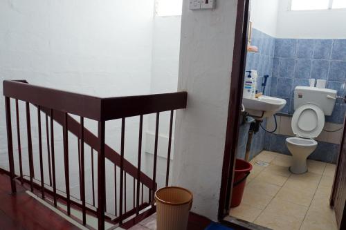 Koupelna v ubytování Budget Umi Homestay Kuching