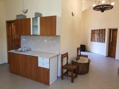 A kitchen or kitchenette at Guest House Sadovo