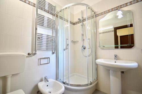 Kylpyhuone majoituspaikassa Casa Marino
