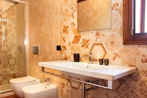 Phòng tắm tại La Vecchia Fornace
