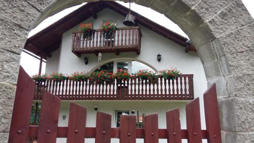 Balkoni atau teres di APARTMAN Marcela