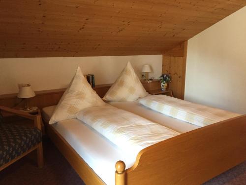 Katil atau katil-katil dalam bilik di Haus Rotspitze