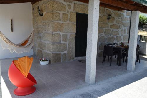 Αίθριο ή υπαίθριος χώρος στο Casa do Chão do Ribeiro