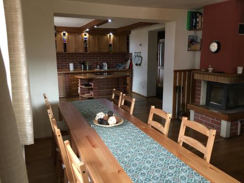 Dapur atau dapur kecil di Holiday home Skalka