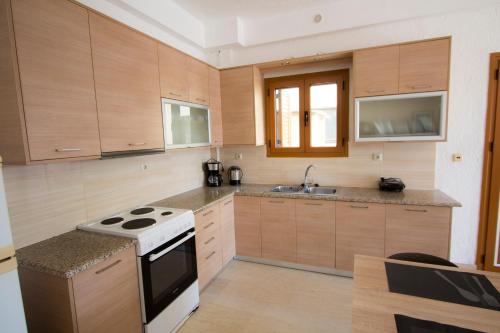 Una cocina o zona de cocina en Bay View Apartments