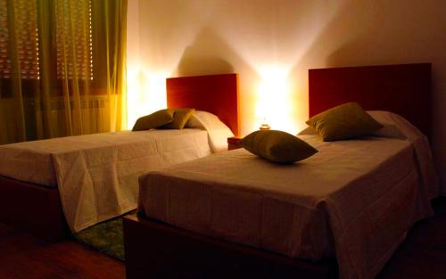 Postel nebo postele na pokoji v ubytování Casa d'Avó Faia