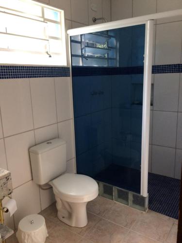 A bathroom at Recanto Alegre - Hospedagem e Camping