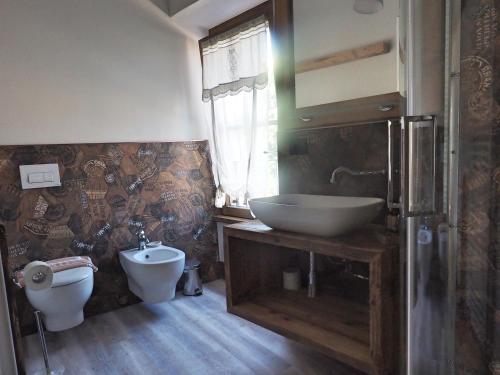 Koupelna v ubytování Maison de La Lumière
