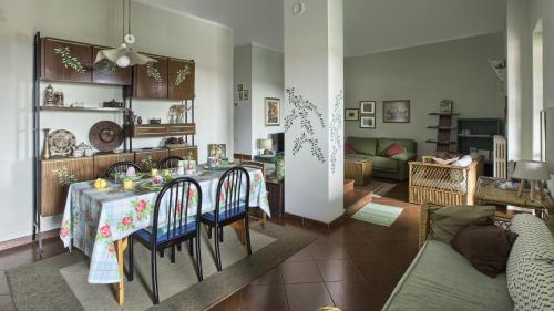 Posezení v ubytování B&B La Rampichina