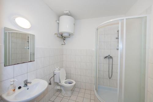 Un baño de Ubytování Na Hřišti