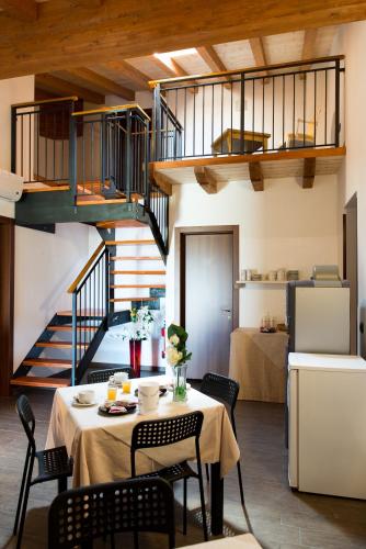 Χώρος καθιστικού στο Agriturismo Chesini