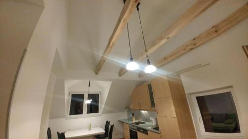 Dapur atau dapur kecil di Apartament Luna