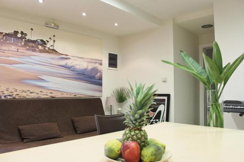 Posedenie v ubytovaní Luxurious Loft with Garden