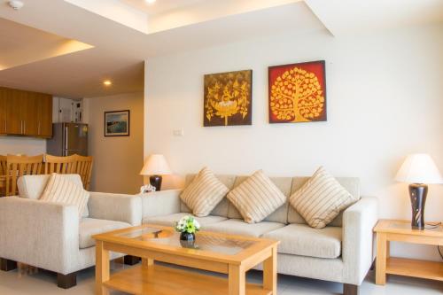 Posezení v ubytování SeaRidge Hua Hin Resort & Poolvilla