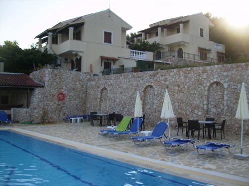 Πισίνα στο ή κοντά στο BBB - Barbati Blick Bungalows 
