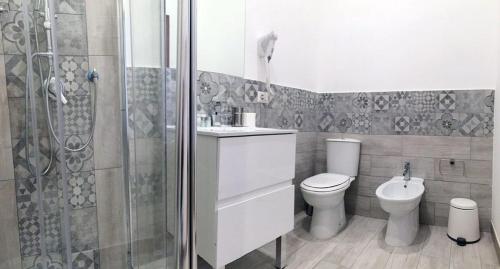Ένα μπάνιο στο Bed & breakfast Frida