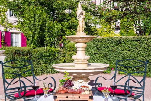 Un jardín fuera de Le Manoir de Gressy