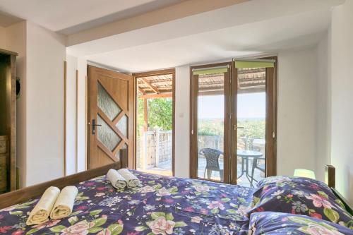 Cama o camas de una habitación en Guesthouse Sea View