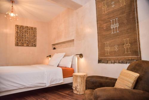 Cama o camas de una habitación en Boabdil Guesthouse