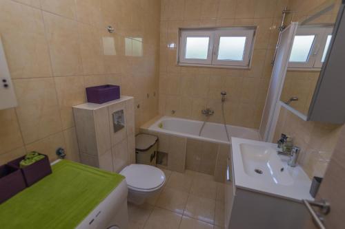 Koupelna v ubytování Villa Laura