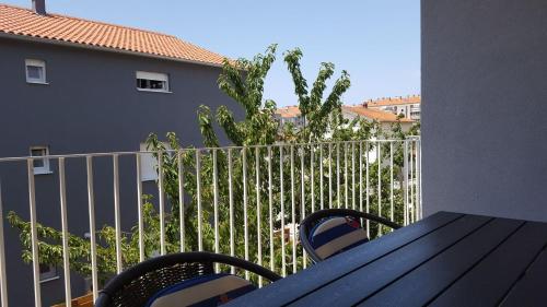 Balkón alebo terasa v ubytovaní Apartman Lika