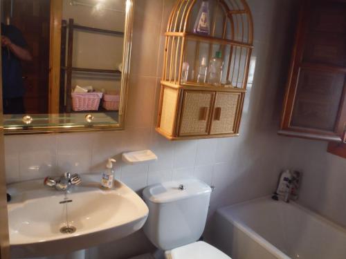 Kylpyhuone majoituspaikassa Casa Sierra Nevada