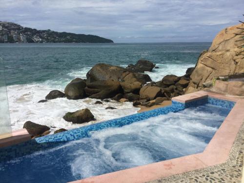 Piscina en o cerca de Apartamento Estrella Del Mar Acapulco
