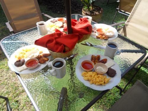 Comida en el bed and breakfast o alrededores