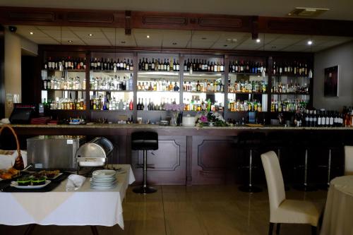 Lounge atau bar di Hotel Dragalevtsi