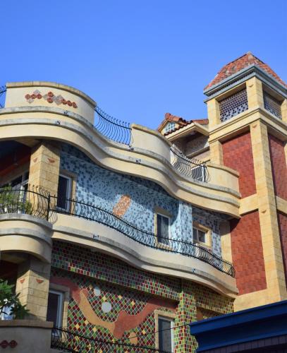 Το κτήριο όπου στεγάζεται  το bed & breakfast