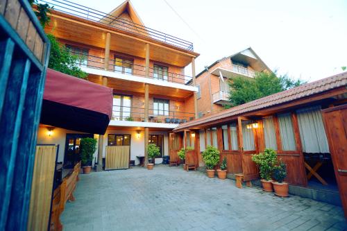 Budova, kde se hotel nachází