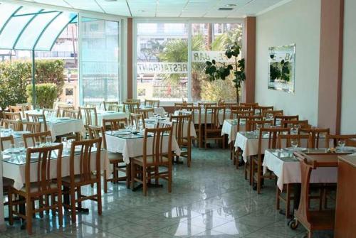 Restaurace v ubytování Hotel Filoxenia Beach