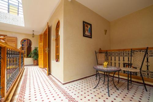 Riad Dar Saidiにあるベッド