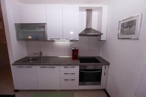Kuchyň nebo kuchyňský kout v ubytování Vila Venecija