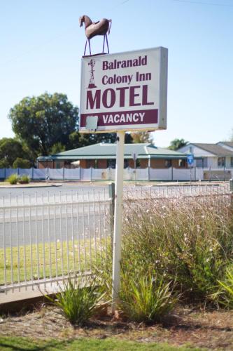 Certifikát, hodnocení, plakát nebo jiný dokument vystavený v ubytování Balranald Colony Inn Motel