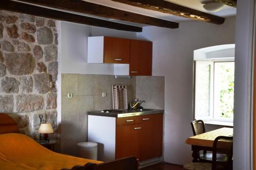 Ett kök eller pentry på Dubrovnik Stone House
