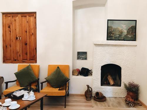 Χώρος καθιστικού στο Old City Apartment
