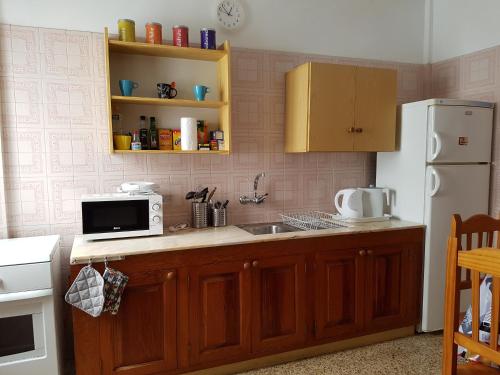 Köök või kööginurk majutusasutuses Atico con Vistas al Mar, Garachico