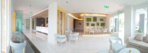 Χώρος καθιστικού στο Sleeping Tree Hotel