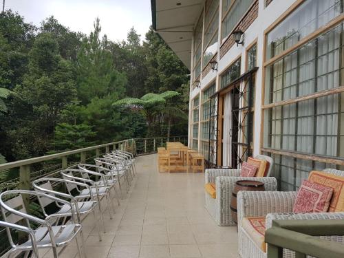 Een balkon of terras bij Villa Bokiko