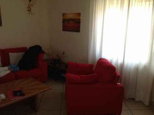 Χώρος καθιστικού στο Villa Vacanze