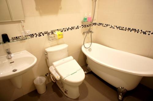 חדר רחצה ב-Simonhall B&B