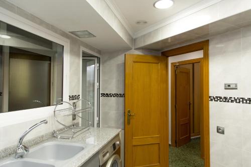 Koupelna v ubytování Vila Barbera Apartment Center