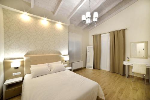 A bed or beds in a room at Villa Despina in Kisamos