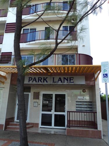 a park lane building with a park lane entrance at Harriet Place apartment in Darwin