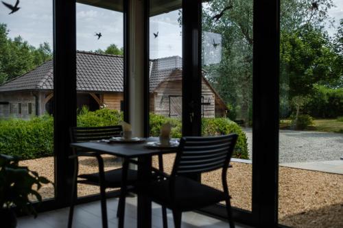 Zahrada ubytování B&B De Kleine Bever