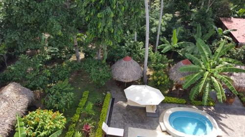 Κήπος έξω από το La Floresta Tarapoto Hostal